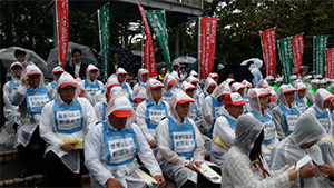 本県選出国会議員に対してTPPに関する要請を行ないました。